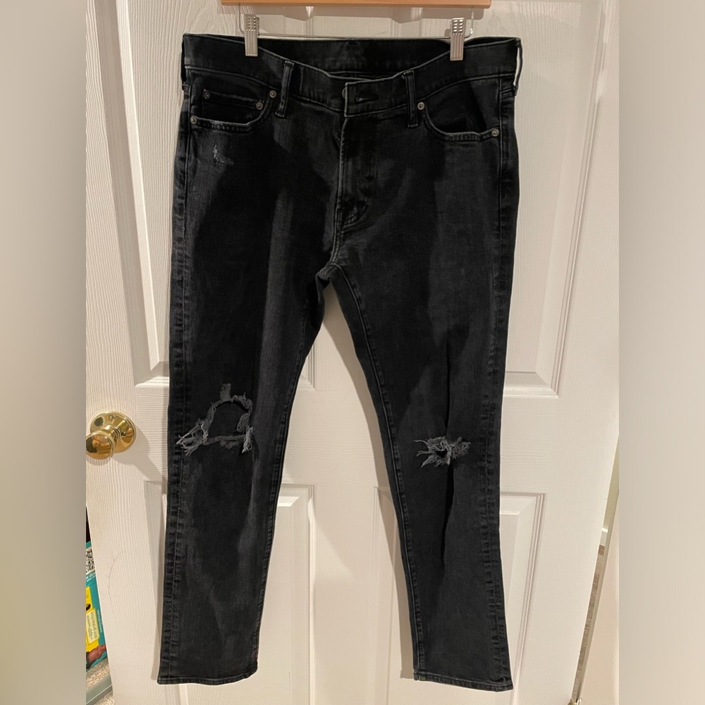 Abercrombie men’s Langdon skinny jeans, 34X32 GUC